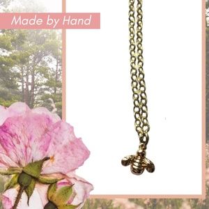 Bee - Gold Plated Necklace